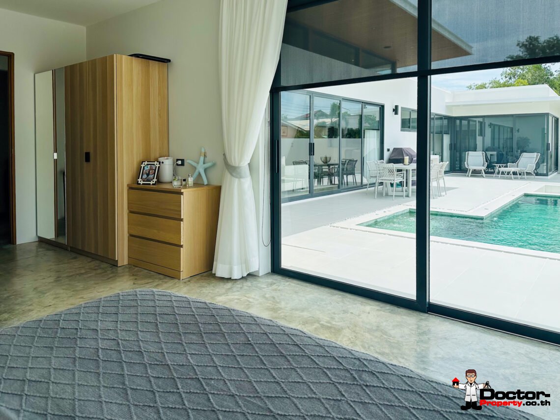 New 3 Bedroom Pool Villa –  Bang Rak, Koh Samui – For Sale